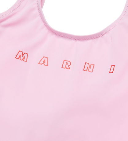 Marni Badedragt - Soft Pink m. Print