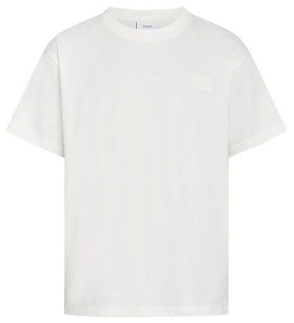 Grunt T-shirt - GrLyish - Hvid/Brun m. Print Grunt T-shirt - GrLyish - Hvid/Brun m. Print