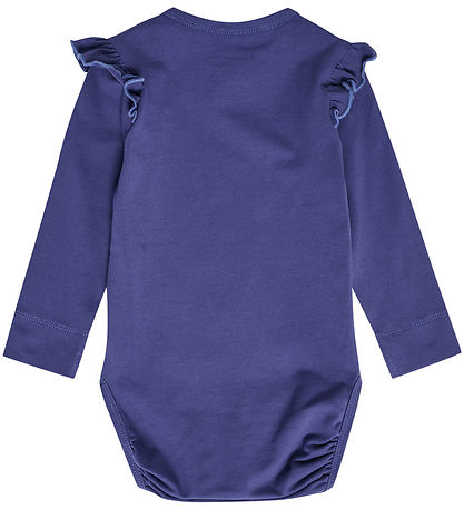Hummel Bodysuit l/s - HmlEline - Skipper Blue
