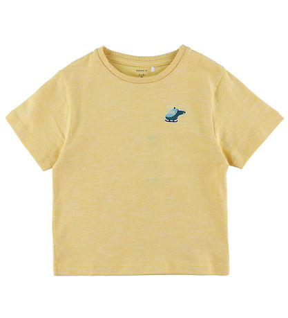 Name It T-shirt - NmmFredery - Buff Yellow Name It T-shirt - NmmFredery - Buff Yellow