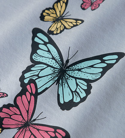 Name It T-shirt - NmfFrejane - Xenon Blue