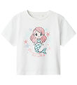 Name It T-shirt - NmfFrejane - Lucent White