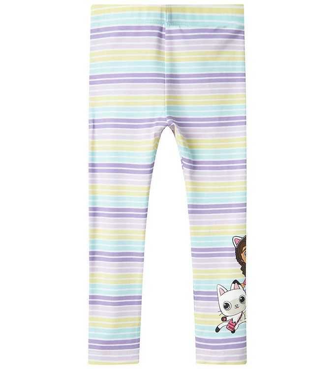 Name It Leggings Orchid Bloom Med Gabbys Dukkehus - Str. 2y 92cm