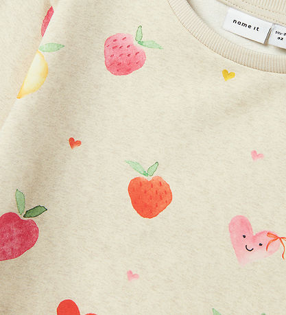 Name It Sweatshirt - NmfFolina - Peyote Melange