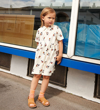 FUB Kjole - Ecru/flower