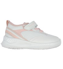 Tommy Hilfiger Sko - Lace Up/Velcro Sneaker - Off White/Pink Tommy Hilfiger Sko - Lace Up/Velcro Sneaker - Off White/Pink