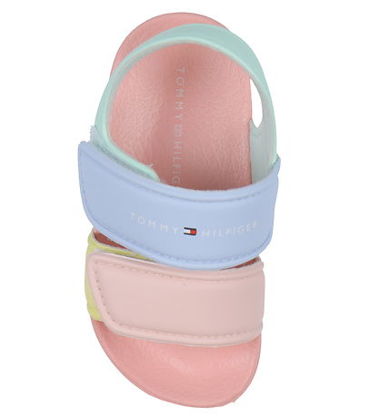 Tommy Hilfiger Sandaler - Velcro - Multicolor Tommy Hilfiger Sandaler - Velcro - Multicolor