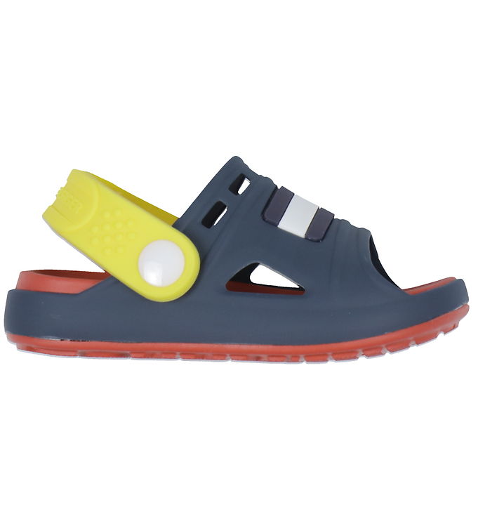 Tommy Hilfiger Sandaler - Comfy - Blå/Gul