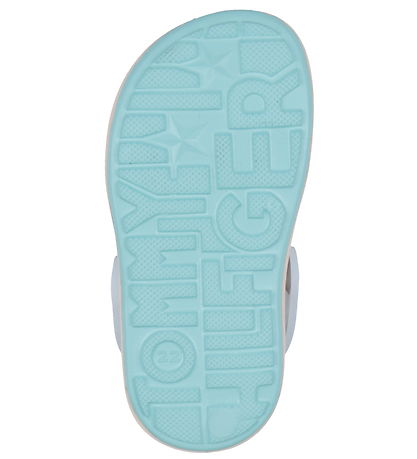 Tommy Hilfiger Sandaler - Comfy - Pink/Light Blue Tommy Hilfiger Sandaler - Comfy - Pink/Light Blue