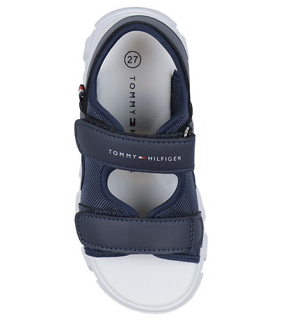 Tommy Hilfiger Sandaler - Velcro - Blå Tommy Hilfiger Sandaler - Velcro - Blå