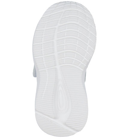 Calvin Klein Sko - Low Cut Velcro - Hvid/Lyseblå