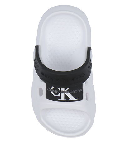 Calvin Klein Sandaler - Comfy - Hvid/Sort Calvin Klein Sandaler - Comfy - Hvid/Sort