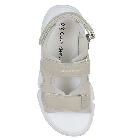 Calvin Klein Sandaler - Velcro - Sand