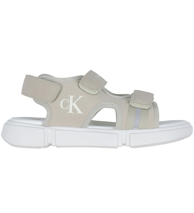 Calvin Klein Sandaler - Velcro - Sand