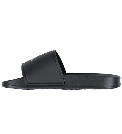 Calvin Klein Badesandaler - Logo Print Pool Slide - Sort Calvin Klein Badesandaler - Logo Print Pool Slide - Sort