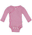 Joha Slå-Om Body - Rib - Uld/Silke - Pink Joha Slå-Om Body - Rib - Uld/Silke - Pink