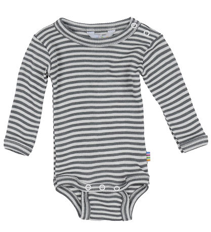 Joha Body L/Æ - Rib - Uld/Silke - Mørkegrå Joha Body L/Æ - Rib - Uld/Silke - Mørkegrå