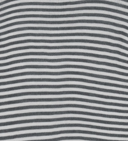 Joha Bluse - Rib - Uld/Silke - Mørkegrå