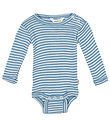 Joha Body L/Æ - Rib - Uld/Silke - Blå