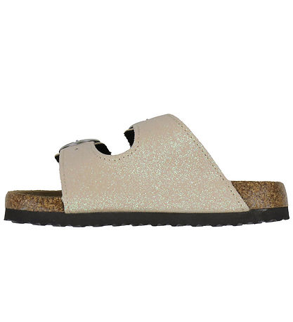 Name It Sandaler - NkfFlora - Cloud Dancer/Small Glitter