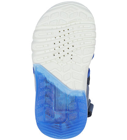 Geox Sandaler m. Lys - Ciberdron - Navy/Rød