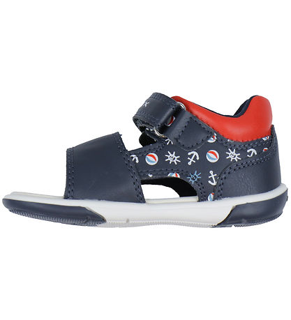 Geox Sandaler - Zapito - Navy/Rød Geox Sandaler - Zapito - Navy/Rød