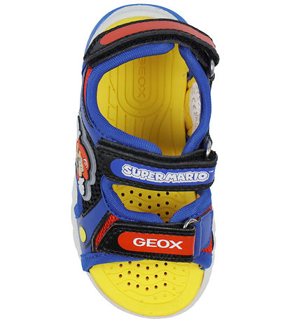 Geox Sandaler m. Lys - Ciberdron - Royal/Red Geox Sandaler m. Lys - Ciberdron - Royal/Red
