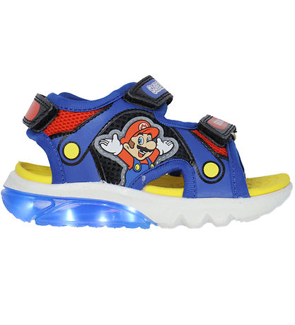 Geox Sandaler m. Lys - Ciberdron - Royal/Red Geox Sandaler m. Lys - Ciberdron - Royal/Red