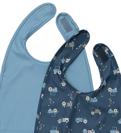 CeLaVi Bib - 2-Pack - Long - PU - Blue Heaven