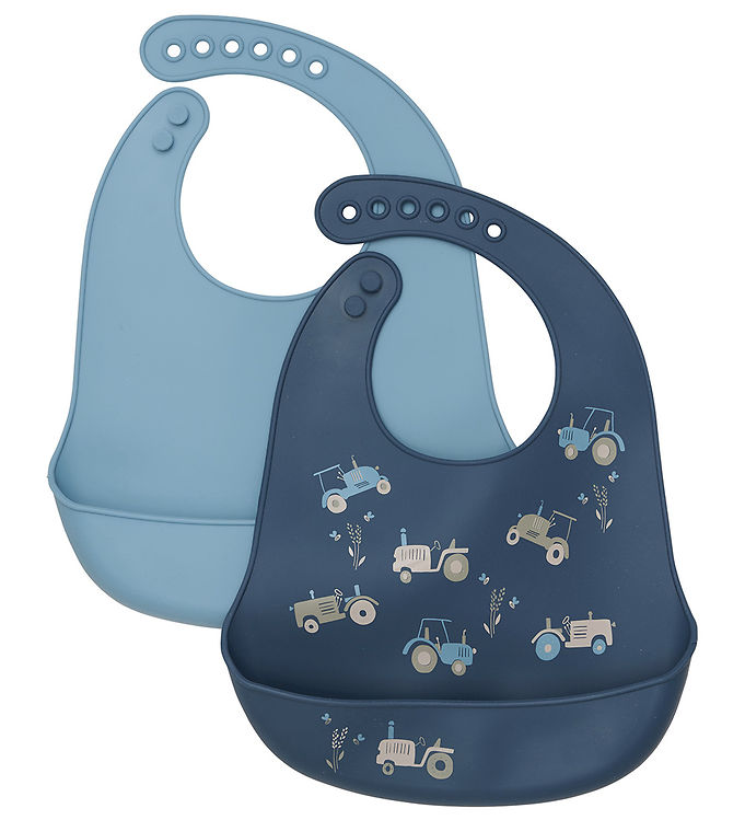 CeLaVi Hagesmæk - 2-pak - Silikone - Blue Heaven billede