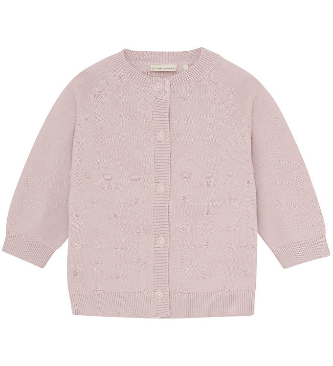 Fixoni Cardigan - Strik - Hushed Violet