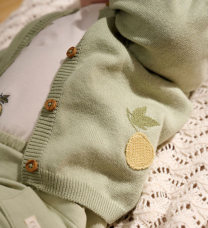 Fixoni Cardigan - Strik - Desert Sage