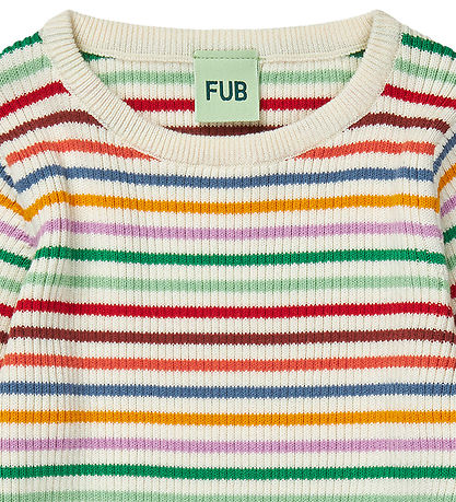 FUB Bluse - Rib - Multi Stripe