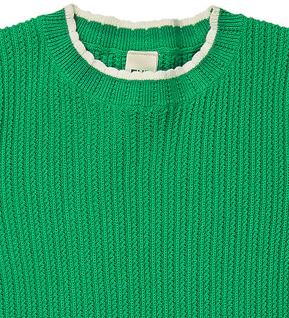 FUB Kjole - Strik - Pointelle - Basil