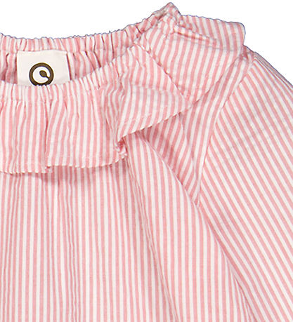 Müsli Body l/æ - Seersucker Stripe - Balsam cream/Bubblegum Müsli Body l/æ - Seersucker Stripe - Balsam cream/Bubblegum
