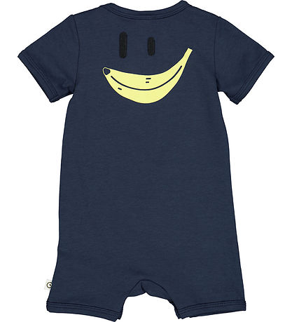 Müsli Summer Romper - Banana - Night Blue