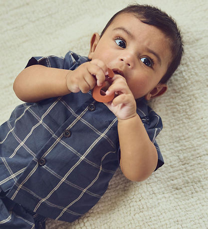 Müsli Skjorte - Check - Night Blue/Cashmere Müsli Skjorte - Check - Night Blue/Cashmere