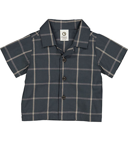 Müsli Skjorte - Check - Night Blue/Cashmere Müsli Skjorte - Check - Night Blue/Cashmere