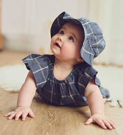 Müsli Kjole - Check - Night blue/Cashmere Müsli Kjole - Check - Night blue/Cashmere