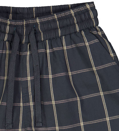 Müsli Shorts - Check - Night Blue/Cashmere