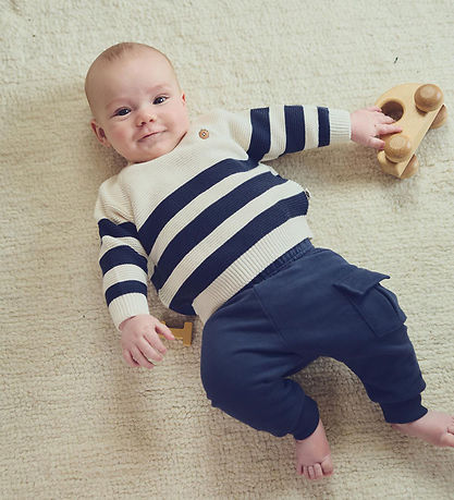 Müsli Bluse - Strik - Night Blue