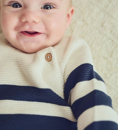 Müsli Bluse - Strik - Night Blue