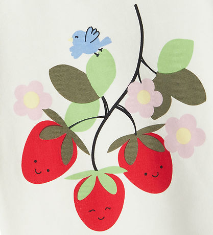 Name It T-shirt - NmfFaberry - 2-pak - Cloud Dancer/Pastel Yello