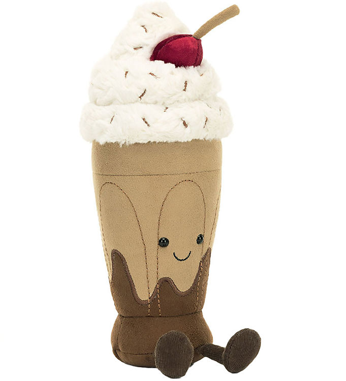 Jellycat Bamse - 25x12 cm - Amuseables Marin Chocolate Milkshak