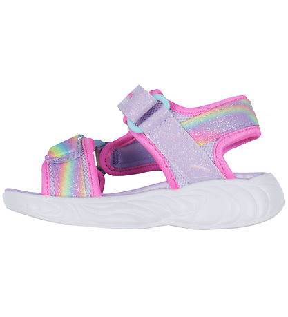Skechers Sandaler m. Lys - Dreamy Unicorns - Lavender/Multi Skechers Sandaler m. Lys - Dreamy Unicorns - Lavender/Multi
