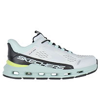 Skechers Skor - Vista Lane - Vit/Svart/Turkos
