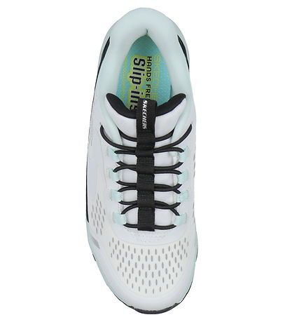 Skechers Sko - Vista Lane - Hvid/Sort/Turkis