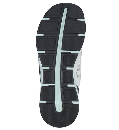 Skechers Sko - Vista Lane - Hvid/Sort/Turkis