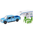 Siku Bil - Ford m. Pick-Up Camper Siku Bil - Ford m. Pick-Up Camper