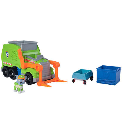 Paw Patrol Lastbil - Rocky Chrush N' Roll Recycling Truck Paw Patrol Lastbil - Rocky Chrush N' Roll Recycling Truck